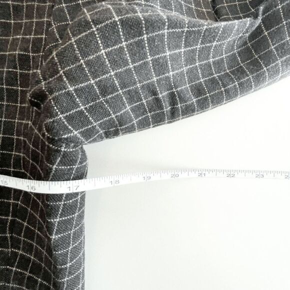 Emporio Armani Women's Blazer Coat Jacket Windowpane Check Brown EU 40 - Picture 7 of 8